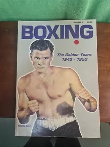 AUSTRALIAN BOXING BOOK- VOLUME 1, 1940 - 1950s THE GOLDEN YEARS - Picture 1 of 6