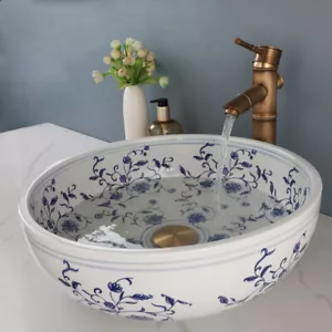 Rubinetto Miscelatore Ottone Antico Ottone Ciotola Vaso Vaso Vaso Vaso Ceramica - Foto 1 di 13