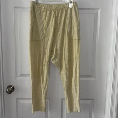 Pantalones de salón pijama amarillo Intimately Free People talla S pequeños Foto 1 de 3