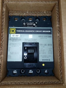 Square D Fal 36061121 Interruttore 3p 60a Amp 600v-ac- - Picture 1 of 2