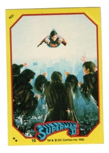 Topps 1980 - Superman II - Sticker #15 in very good condition - Picture 1 of 3