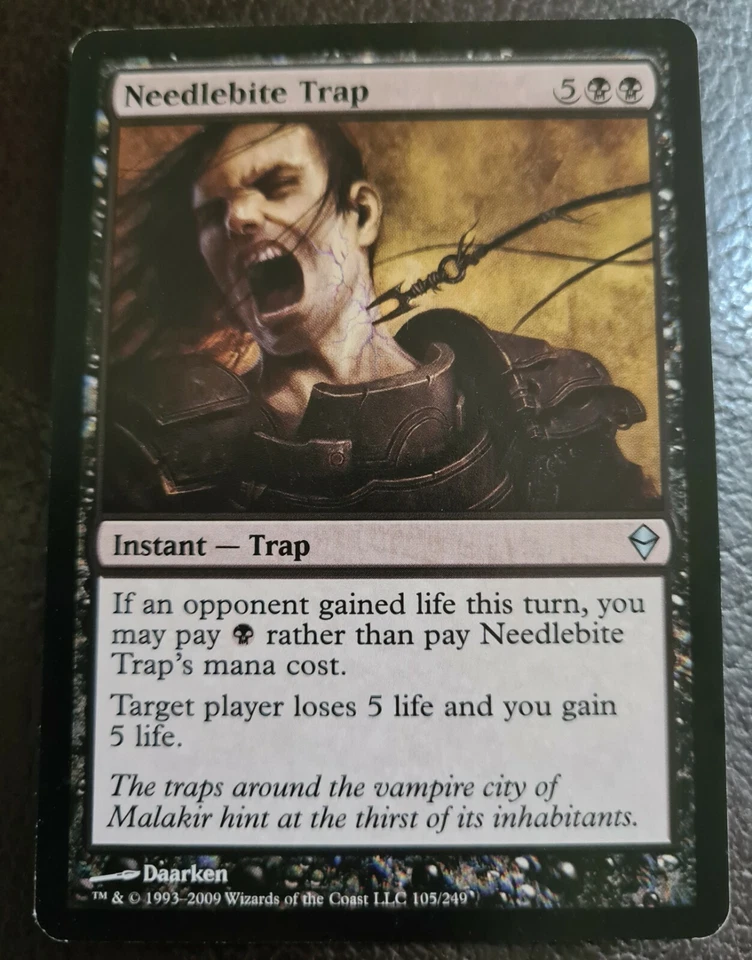 Needlebite Trap - Uncommon - Zendikar #105 - MTG  - Image 1 of 1
