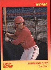 1989 Johnson City Cardinals Star #16 Tony Ochs