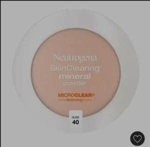 New Sealed Neutrogena SkinClearing Mineral Powder MicroClear Technology Nude 40 - Picture 1 of 4