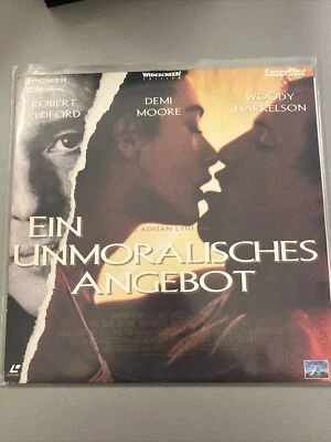Laserdisc Ein unmoralisches Angebot Pal deutsch Widescreen Dolby Version - Bild 1 von 3