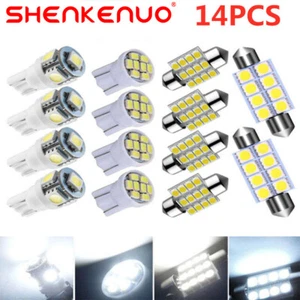14x White 6000k LED Interior Lights Package Kit For 2001- 2006 GMC Yukon XL 1500 - Picture 1 of 8