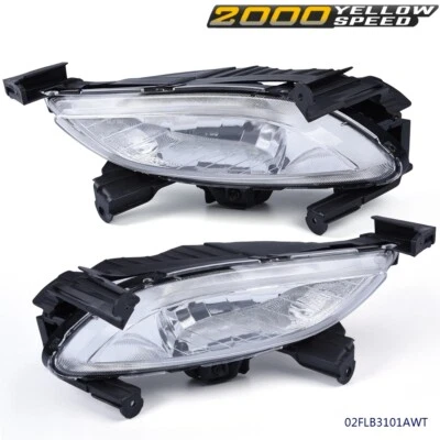 Fit For 2011-2013 Hyundai Sonata Front Bumper Fog Driving Lights Clear Lamp New - Изображение 1 из 4