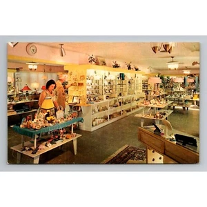 Vintage Postcard The Jewel Box Plymouth NH Gift Shop 1960s Ephemera unposted - Picture 1 of 2