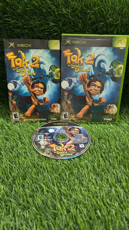 Tak 2 The Staff of Dreams Original Xbox Completo con Manual CIB Foto 1 de 4
