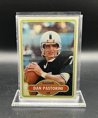 1980 Topps #490 Dan Pastorini Oakland Raiders QB - Image 1 of 2