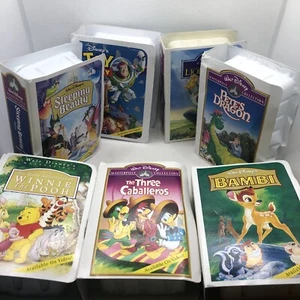 McDonalds Walt Disney Masterpiece Collection Happy Meal VHS Toy **LOT OF 7** - Picture 1 of 6