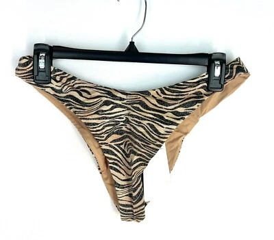 Parte inferior de bikini L Space para mujer con estampado animal de cabaña talla XL Foto 1 de 3