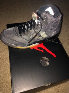 off white jordan 5 sizing