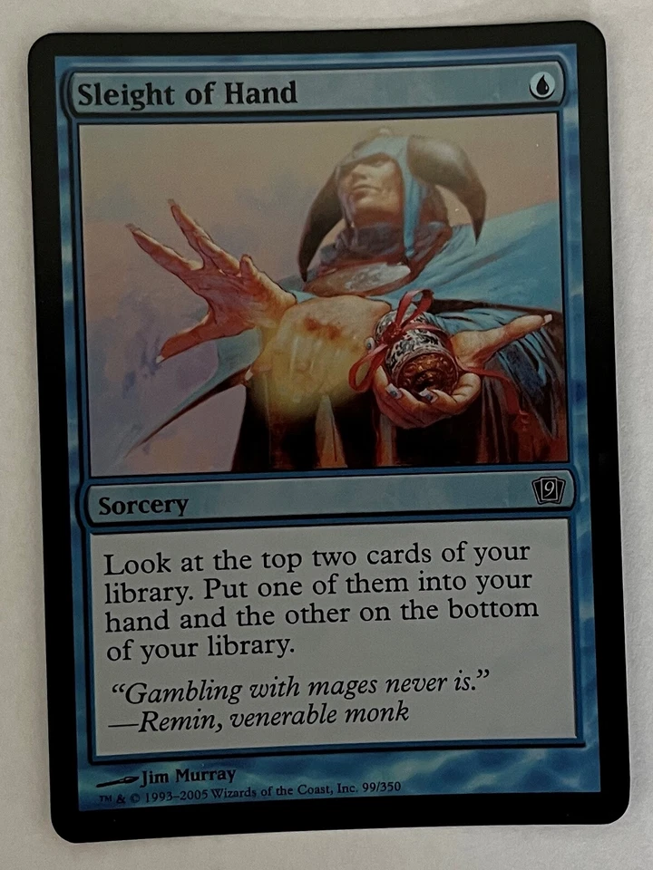MTG 9th Edition - Sleight of Hand *FOIL* NM - Image 1 of 1