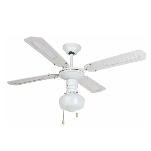 ZEPHIR VENTILATORE DECORATIVO A SOFFITTO CON LUCE 4 PALE ZFS9107B  Ø105 - Immagine 1 di 1