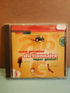 Mon premier dictionnaire super génial/ CD-ROM MAC PC Neuf sous blister - Photo 1/2
