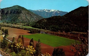 Postcard The Green Carpet Clark Fork Valley Alberton Montana Vintage Posted 1964 - Bild 1 von 2