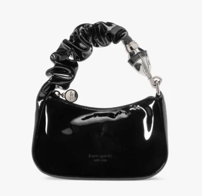 Kate Spade Squeeze Mini Bag Patent Shoulder Bag ~NWT~ Black - Image 1 of 4