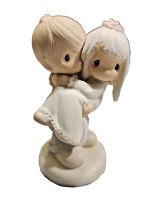 Johnathan & David FigureneEnesco Wedding "BLESS YOU TWO" E9255 1982 - Picture 1 of 5