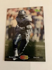 1995 CLASSIC IMAGES FOUR SPORT PLAYER OF THE YEAR EMMITT SMITH #POY2 COWBOYS - Bild 1 von 2