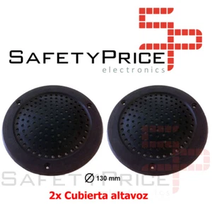 2x Cubierta plastico altavoz 4" Negro Arcade Recreativa bartop Coche 130mm - Imagen 1 de 2