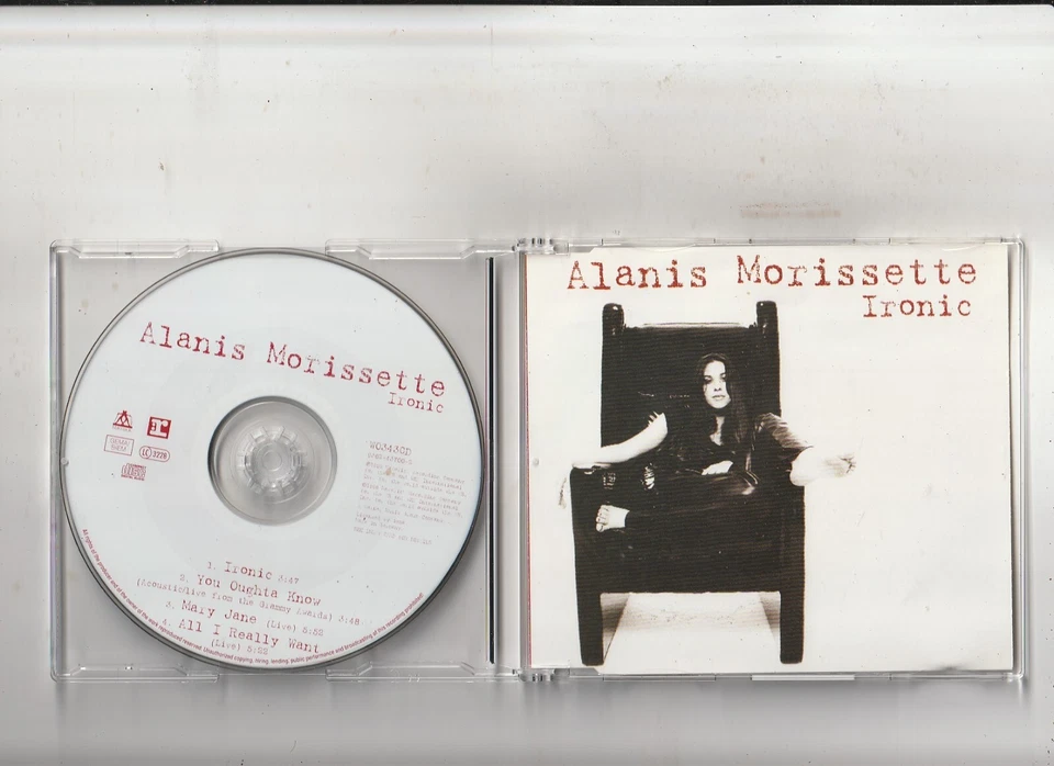 Alanis Morissette – Ironic - Maxi CD - Zustand neuwertig - Bild 1 von 1