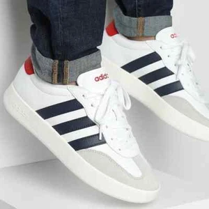 Adidas Barreda Mens Athletic Shoes White Sneakers Footwear IH1228 Multiple Sizes - Picture 1 of 19