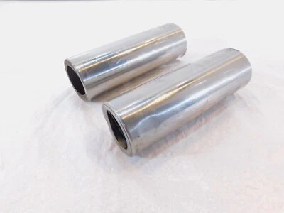 Kawasaki Vulcan 900 VN900 Classic & LT Lower Front Fork Steering Stem Covers - Image 1 of 4