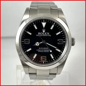 ROLEX EXPLORER 1 214270 39MM AUTO MEN WATCH - Picture 1 of 15