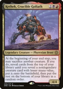 Firexia Kethek, Crisol Goliat x1 LÁMINA: Todo Será Uno Casi Nuevo Magic The Gathering - Imagen 1 de 1