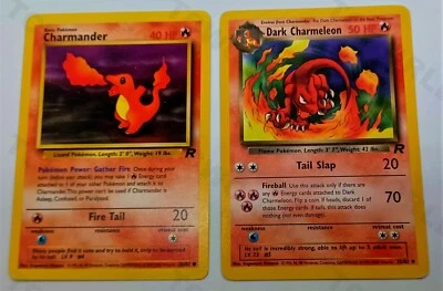 Pokémon Team Rocket Set "Charmander And Dark Charmeleon" NMint-Mint - Image 1 of 2