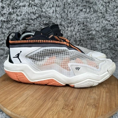 Jordan Why Not .6 Basketball Shoes Sneakers Mens 10 Athletic Black Orange White - Image 1 of 4