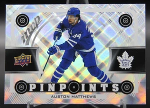 Auston Matthews - 2022-23 Upper Deck MVP Pinpoints #PP-5 - Toronto Maple Leafs - Picture 1 of 2