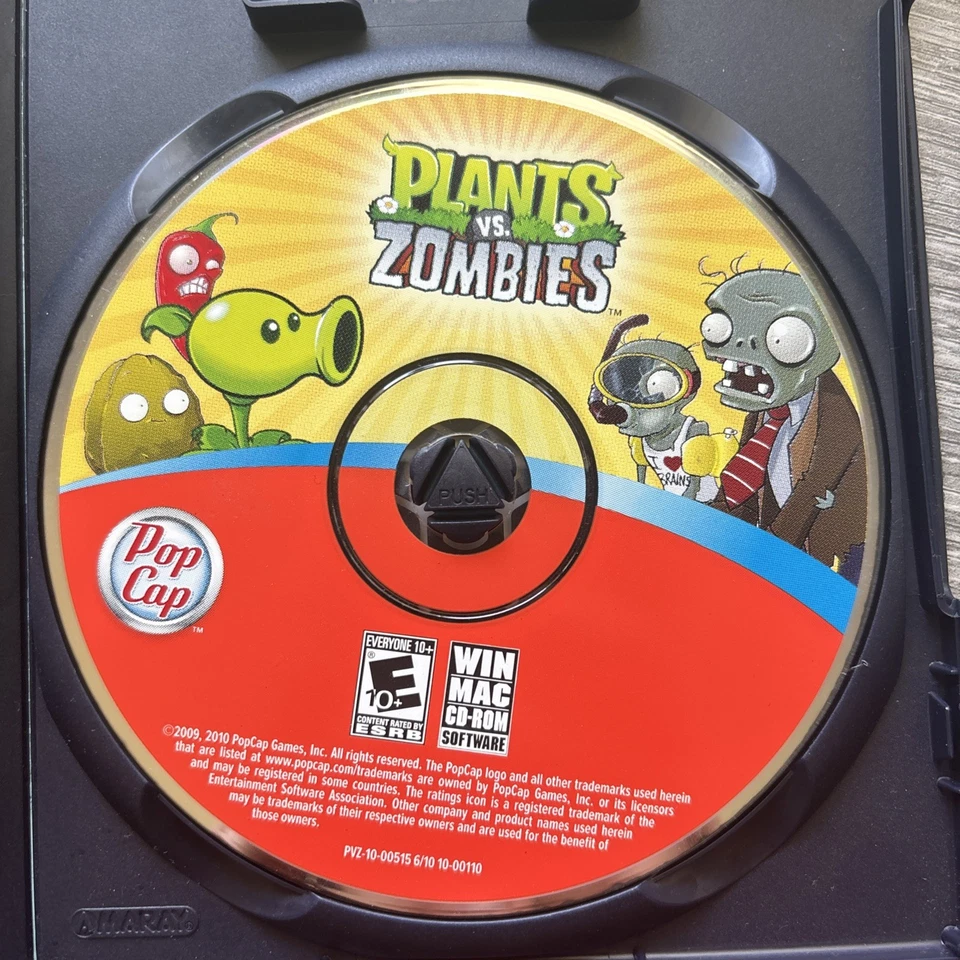 Plants vs Zombies PC disc only   - Image 1 of 1