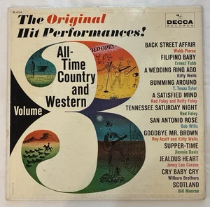 All Time Country and Western Volume 3 - Original Artists - Decca  1961  DL 4134 - Picture 1 of 14