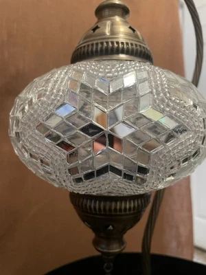 Turkish Mosaic Table Lamps, Boho Table Lamp, desk lamp - Image 1 of 3