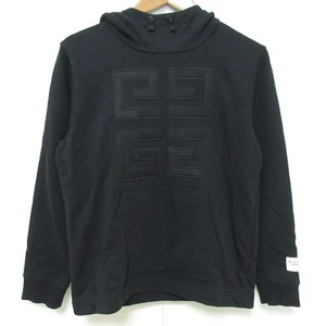 GIVENCHY Kids 4G Logo Pullover Hoodie Size 12 Black Kids USED - Picture 1 of 9