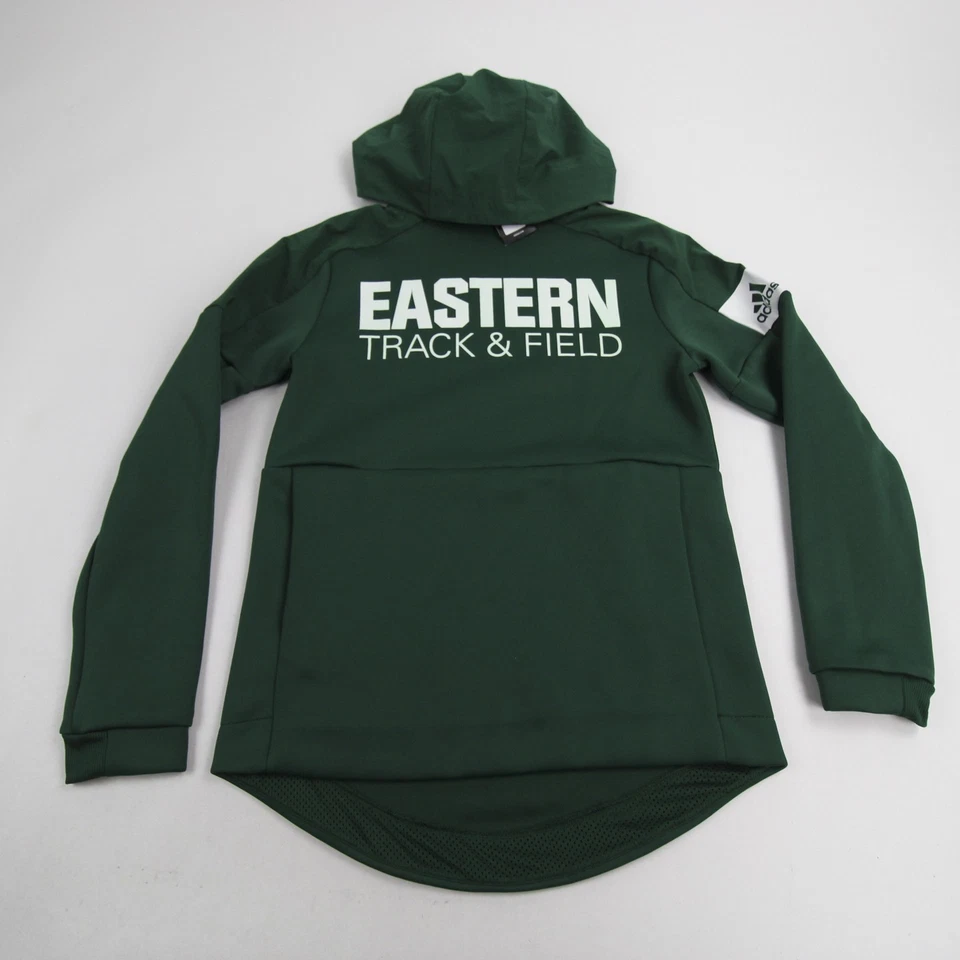 Sudadera Adidas Eastern Michigan Eagles para mujer verde oscuro nueva Foto 1 de 1