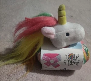 DMC Top This Kinder Beanie 🌈 REGENBOGEN EINHORN Mütze Garnset MÄDCHEN STRUMPF STUFFER - Bild 1 von 5