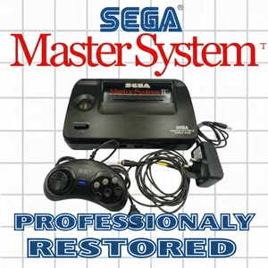 Sega Master System II 2 Console Only Bundle 1x Pad UK Plug TV Cable Restored - Picture 1 of 23