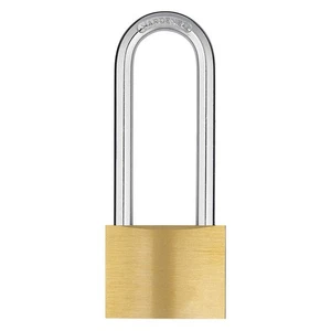GRAINGER APPROVED 48JR16 Keyed Padlock,1 in,Rectangle,Yellow 48JR16 - Picture 1 of 1