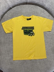 Camisa John Deere Juvenil Grande Amarilla Tractor 1837 Equipo Agrícola Camiseta Gráfica - Imagen 1 de 8