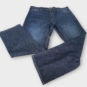 Harley Davidson Jeans Uomo 40x32 Blu Denim Regolare Dritto Motociclista NUOVO - Foto 1 di 11