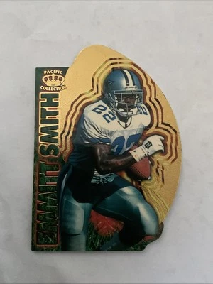 1996 Emmitt Smith Pacific Invincible Kick Starter #KS-16 Die Cut - Image 1 of 2
