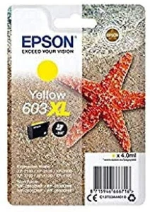 Epson SINGLEPACK Yellow 603XL Ink SUPL - Picture 1 of 2