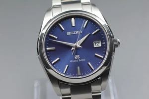 Nuevo Reloj Hombre Batt[Exc+5]Box Grand SEIKO GS 9F62-0AB0 SBGX065 Cuarzo Azul JP - Imagen 1 de 21