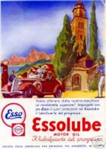 ESSO-essolube-lubrificante-benzina-STANDARD-paesaggio - Imagen 1 de 1