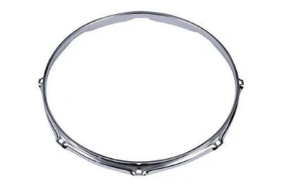 TAMA Snare 2.3mm Steel Flange Hoop Butter Side 14" 8 Holes MFM14-8 JAPAN DHL - Image 1 of 4