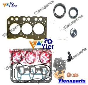 New 3D68 Piston Ring Set Overhaul Gasket Kit For Komatsu PC20FR PC07FR Excavator - Picture 1 of 3