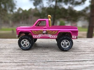 Vintage Hot Wheels BYWAYMAN Pink Magenta Square Chevy Real Riders Custom 1/64 - Picture 1 of 17